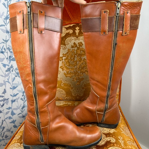 John Fluevog Krista Riding Style Boots - Picture 10 of 14